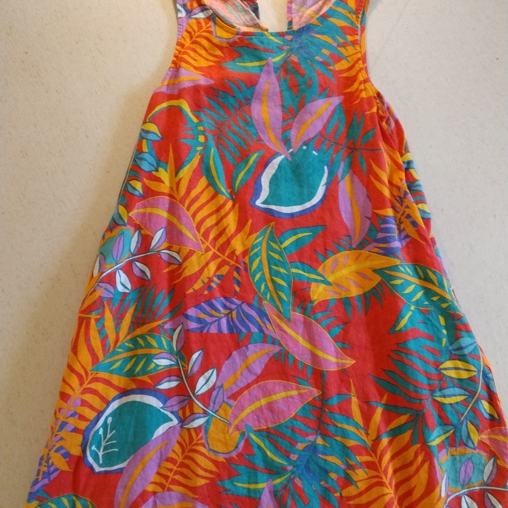 Beachy Linen Dress XS